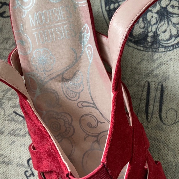Moot sue Tootsie red sandals - Picture 4 of 8